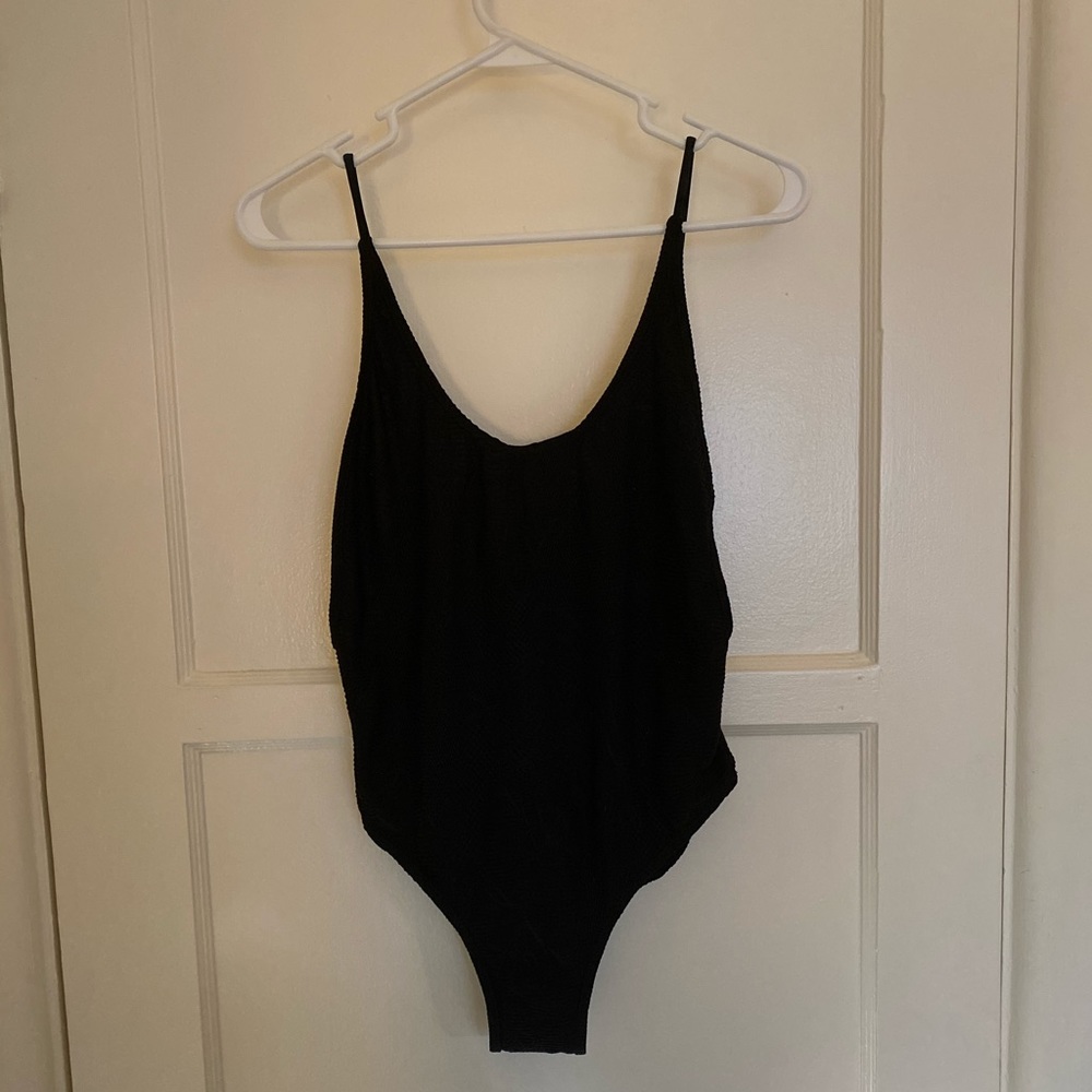 Urban Outfitters Black Onesie